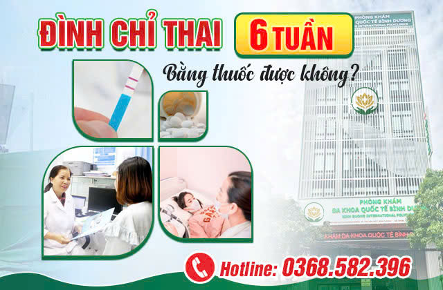 đình chỉ thai 6 tuần