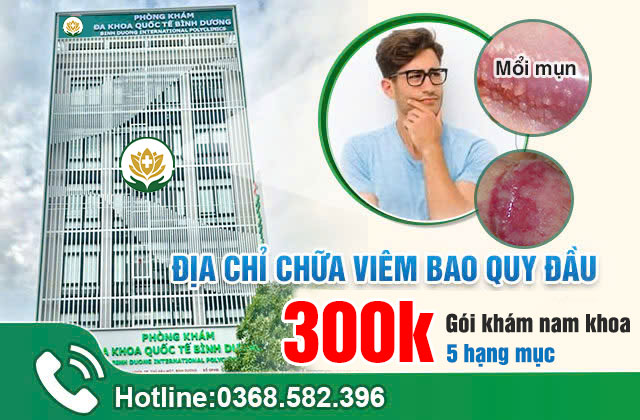 chữa viêm bao quy đầu