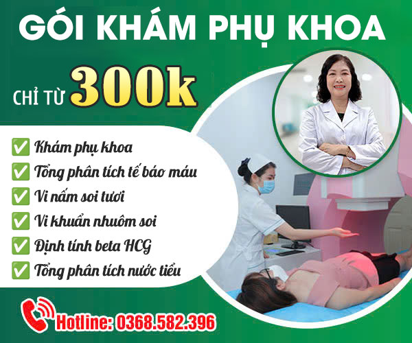 gói khám phụ khoa