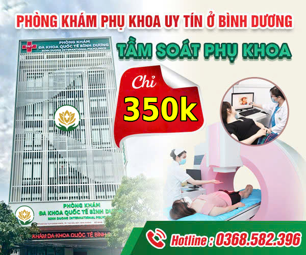 khám phụ khoa uy tín ở Bình Dương