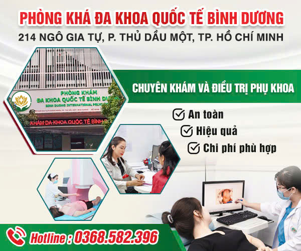 phòng khám phụ khoa bình dương