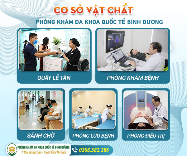 cơ sở vật chất tại phòng khám