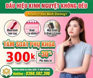 khám kinh nguyệt ở đâu bình dương