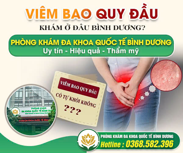 khám viêm bao quy đầu ở bình dương