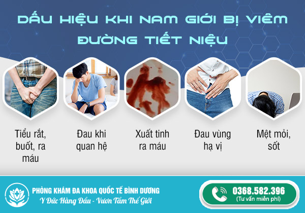 dấu hiệu viêm đường tiết niệu