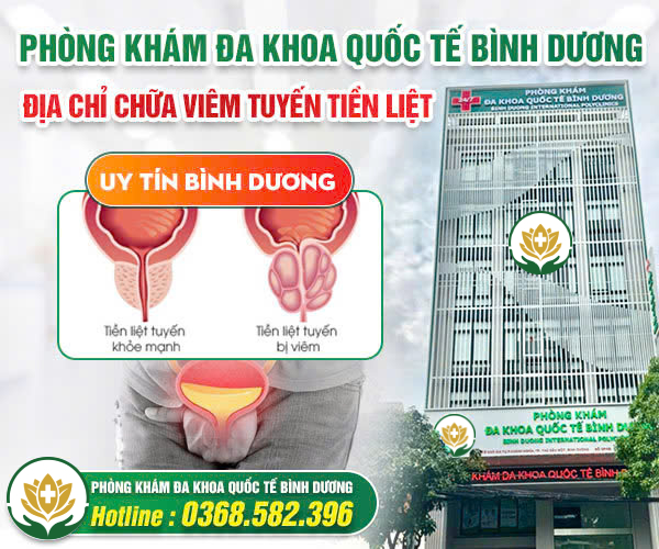 địa chỉ viêm đường tiết niệu bình dương
