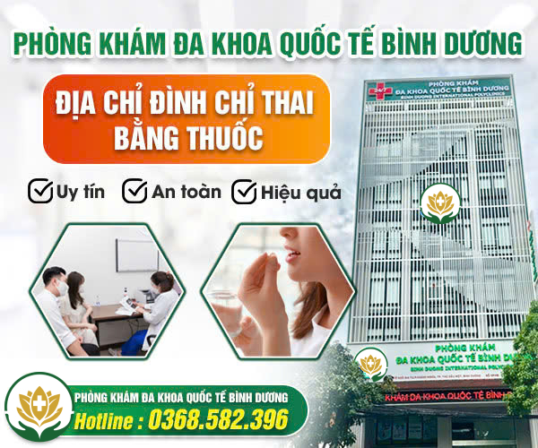 đình chỉ thai bằng thuốc
