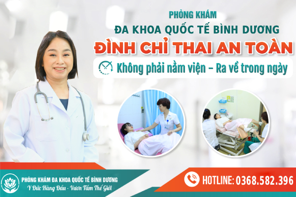 Đình chỉ thai về trong ngày
