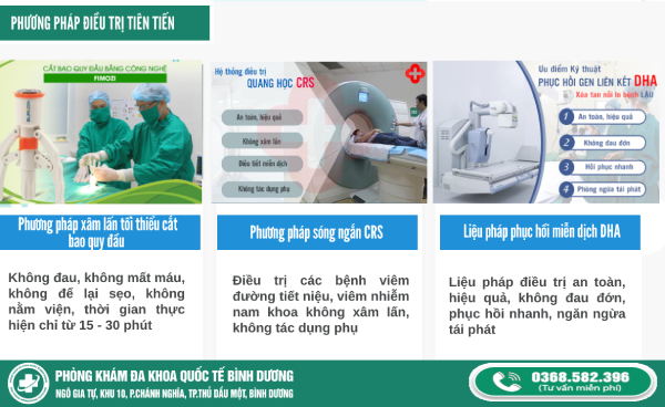 phương pháp điều trị hiện đại