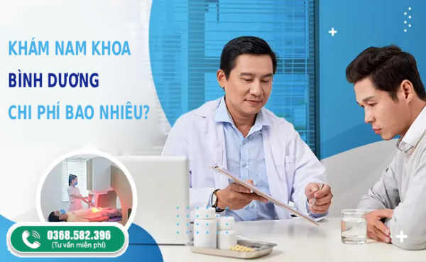 chi phí khám nam khoa bình dương